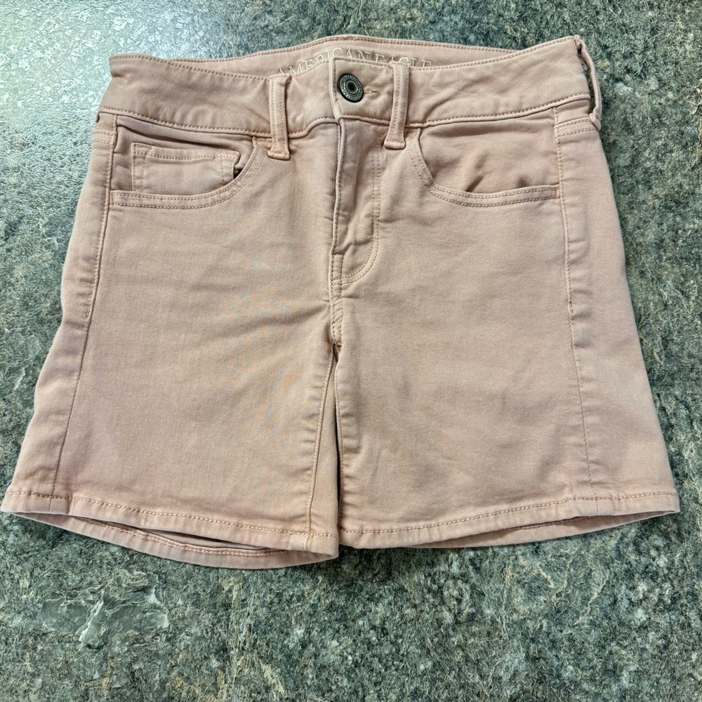 American Eagle Outfitters Blush Jean Shorts
